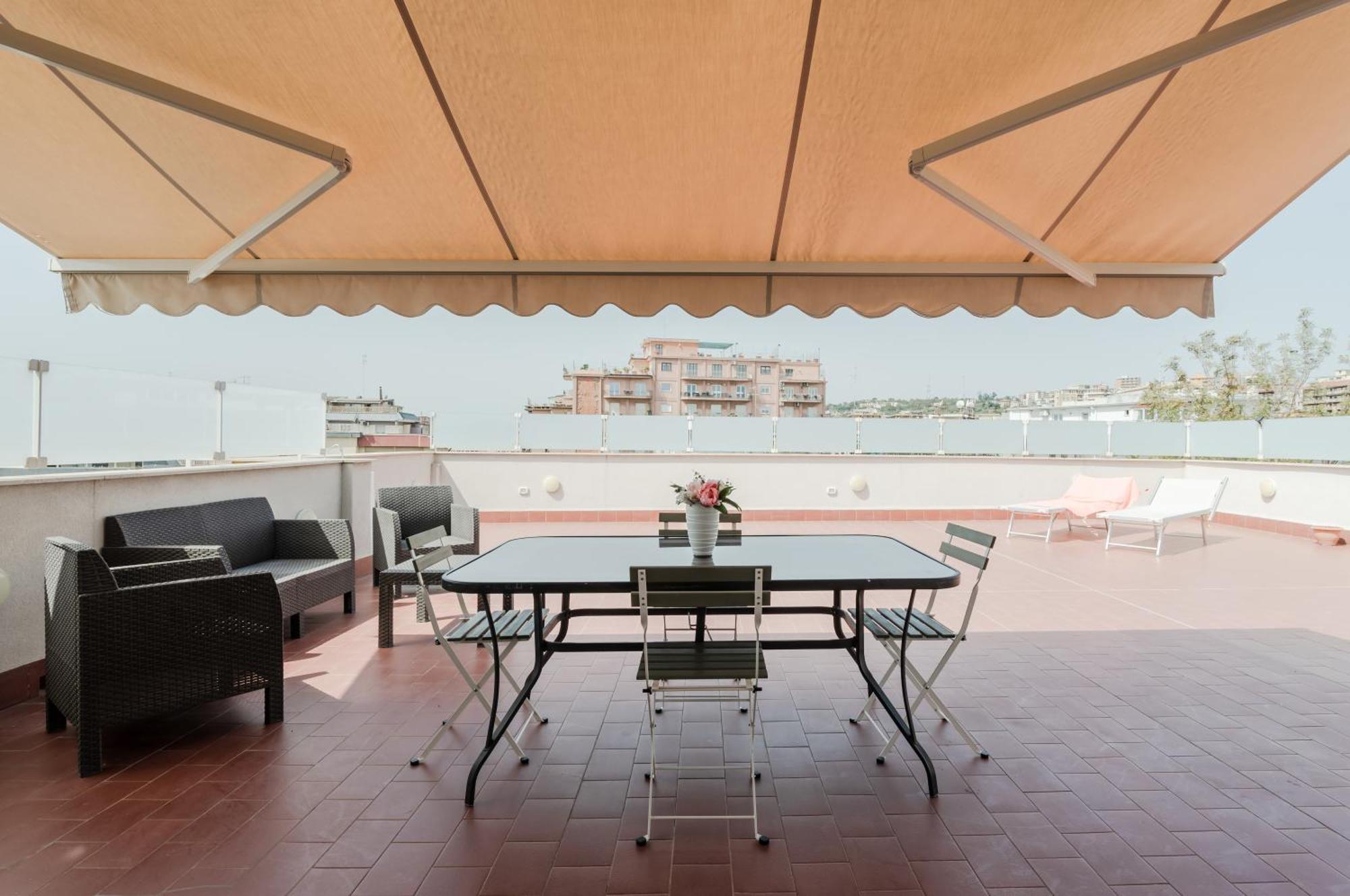 Catania Skyview Terrace: Your Urban Escape Bagian luar foto