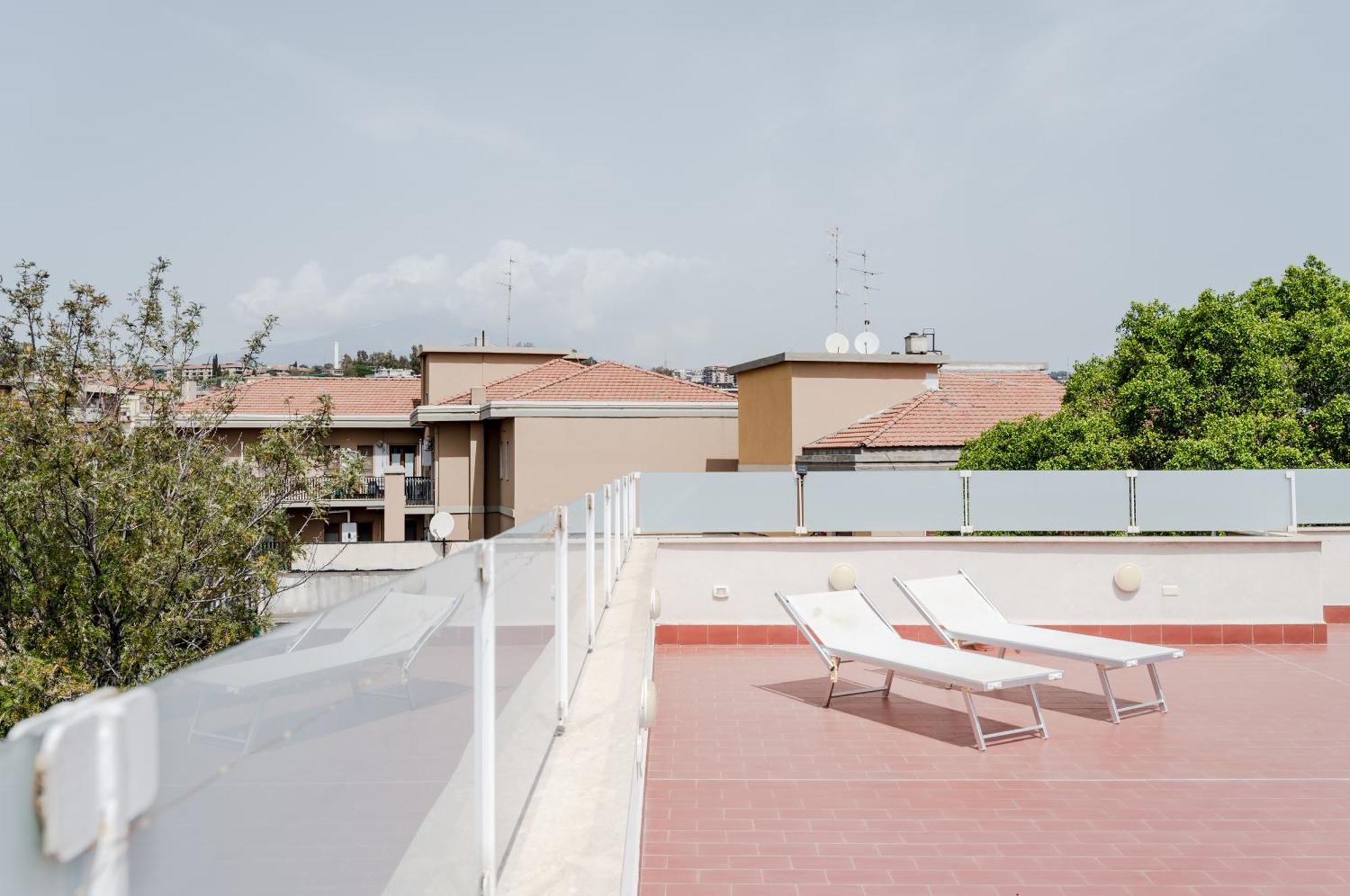 Catania Skyview Terrace: Your Urban Escape Bagian luar foto